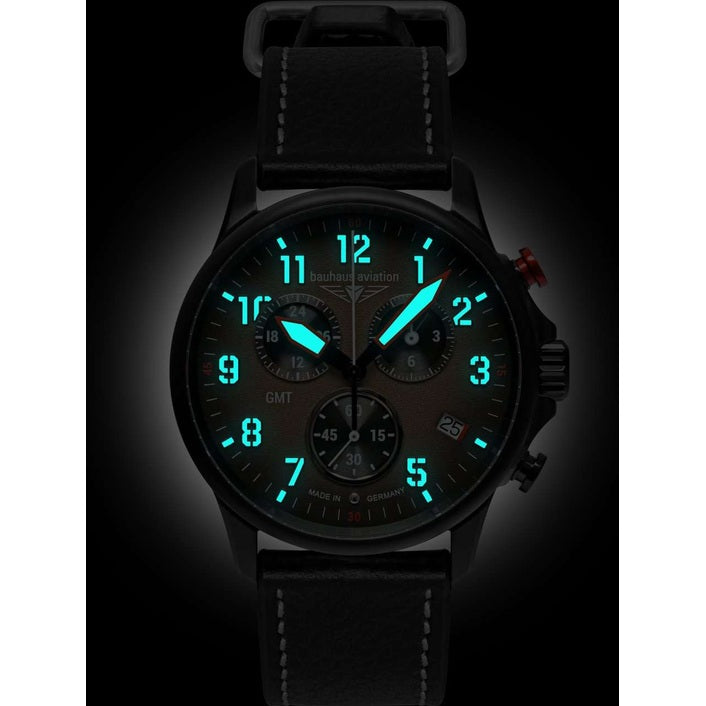 Aviation Blackwing Brown Pilot Watch with Brown Dial