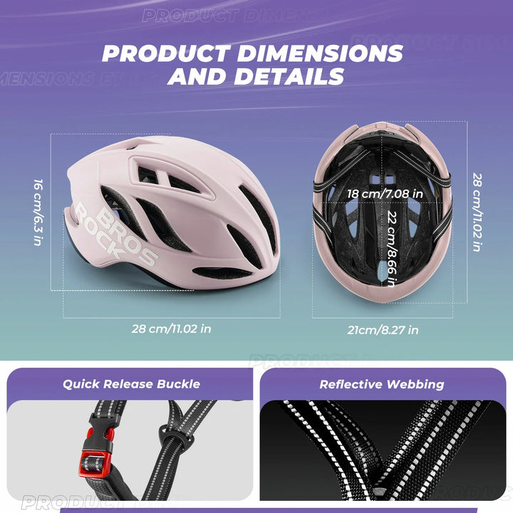 ROCKBROS Ultra-Light Bike Helmet with Maximum Protection