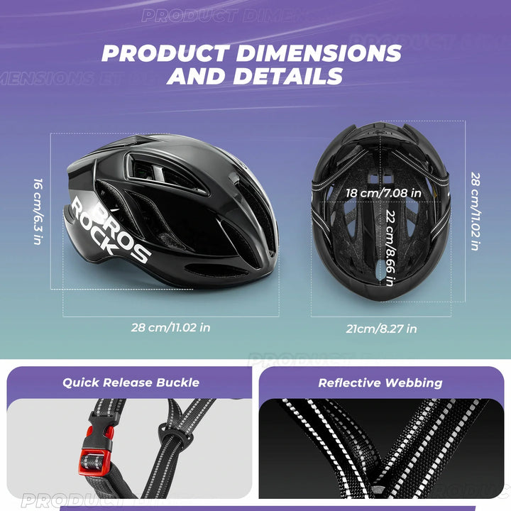 ROCKBROS Ultra-Light Bike Helmet with Maximum Protection