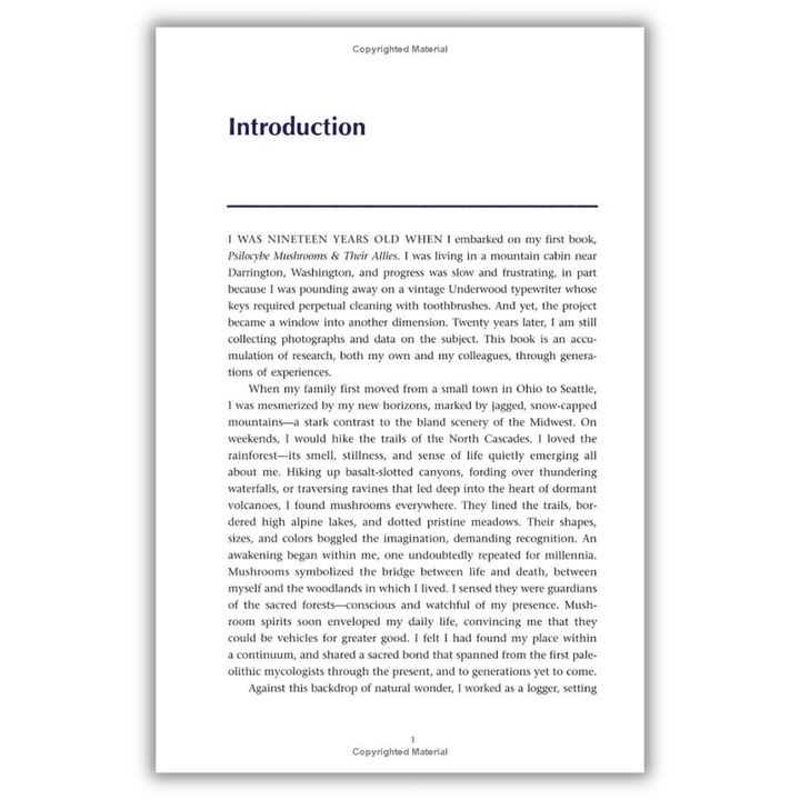 Psilocybin Mushrooms of the World: An Identification Guide 1st Edition Spiral Bound