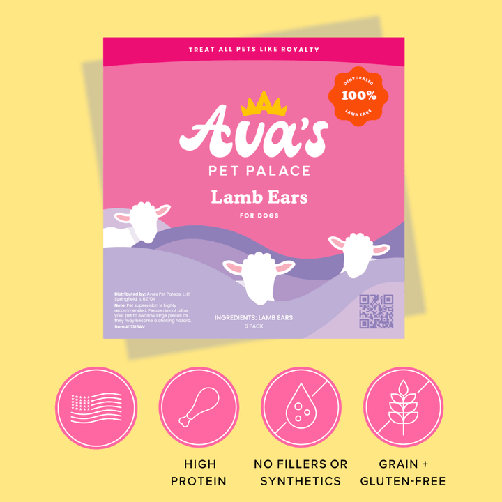 Natural Dog Chews - Lamb Ears