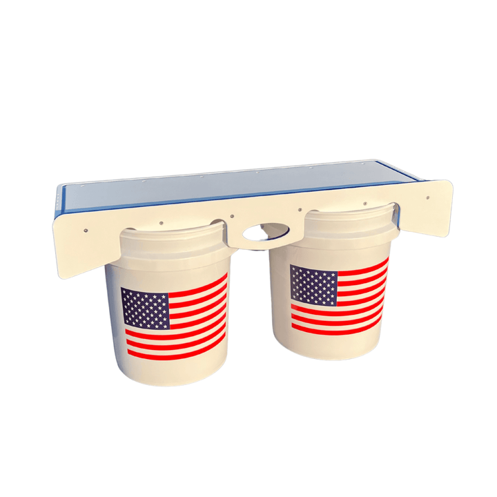 Premium Rod Mount 18" or 33" Raised Fillet Table – 3-in-1 Bait & Fish Station | Fits Rod Holders, Buckets & Flat Surfaces | Marine-Grade HDPE | Ruler, Juice Groove, Knife & Tool Slots