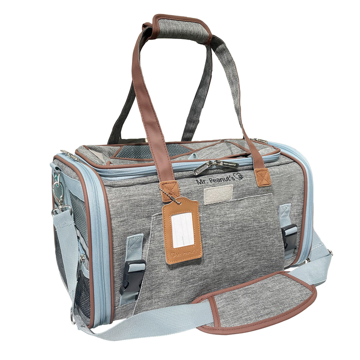 Mr. Peanut's Gold Series Mini Size Airline Compliant Expandable Pet Carrier