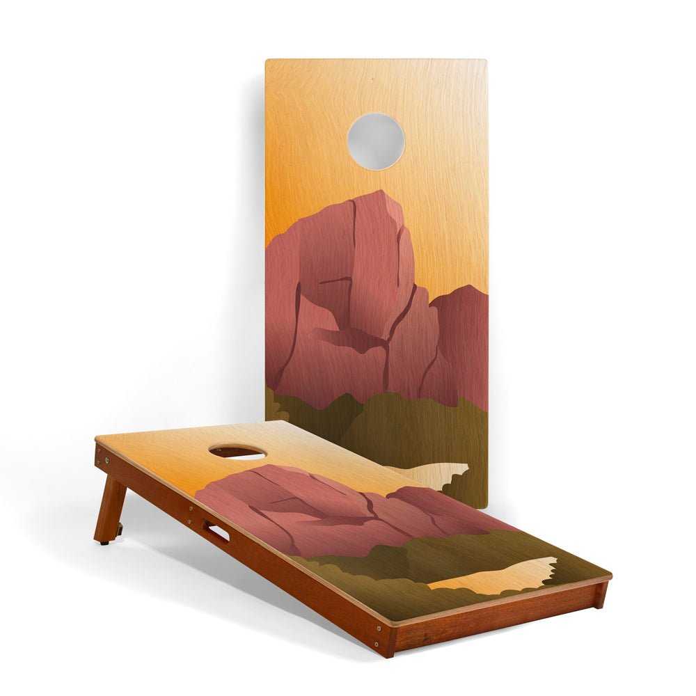 2ft x 4ft Cornhole Boards - National Parks Inspired