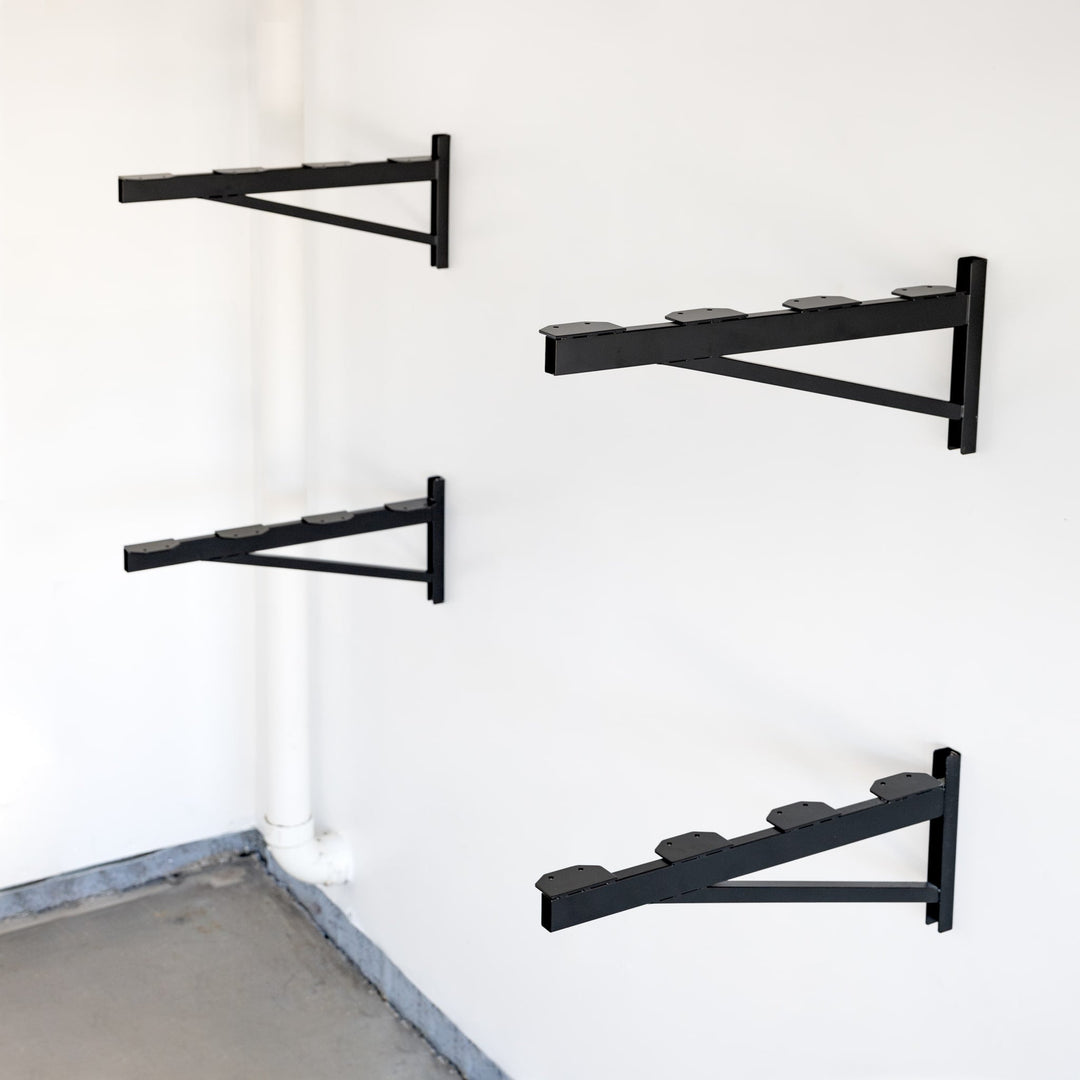 DIY Wall Shelf Brackets for Heavy Storage Solutions