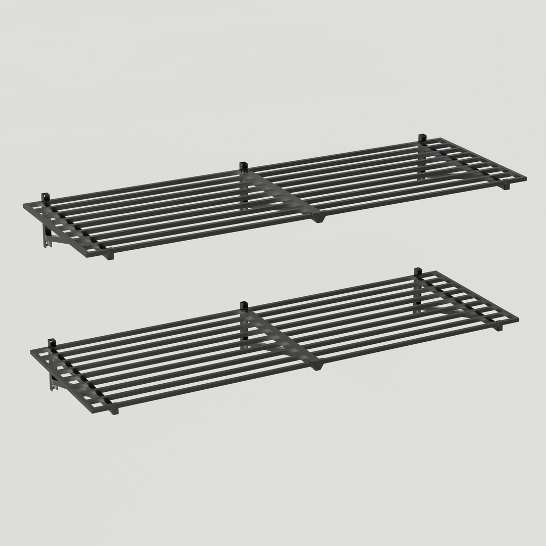 2' x 6' Garage Wall Shelves - 2 Pack for Storage
