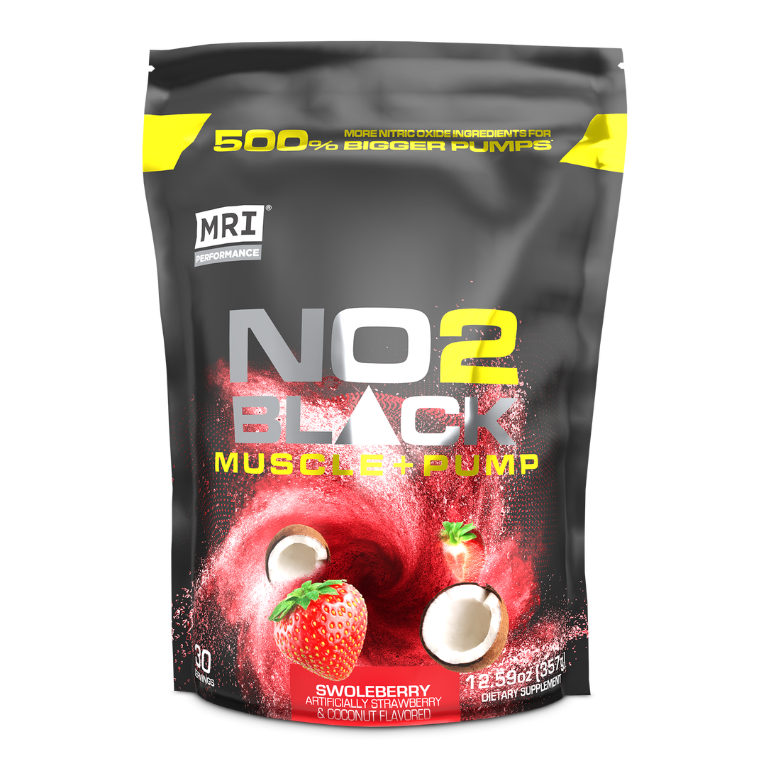 MRI Performance NO2 Black Muscle + Pump Nitric Oxide (30 servings)