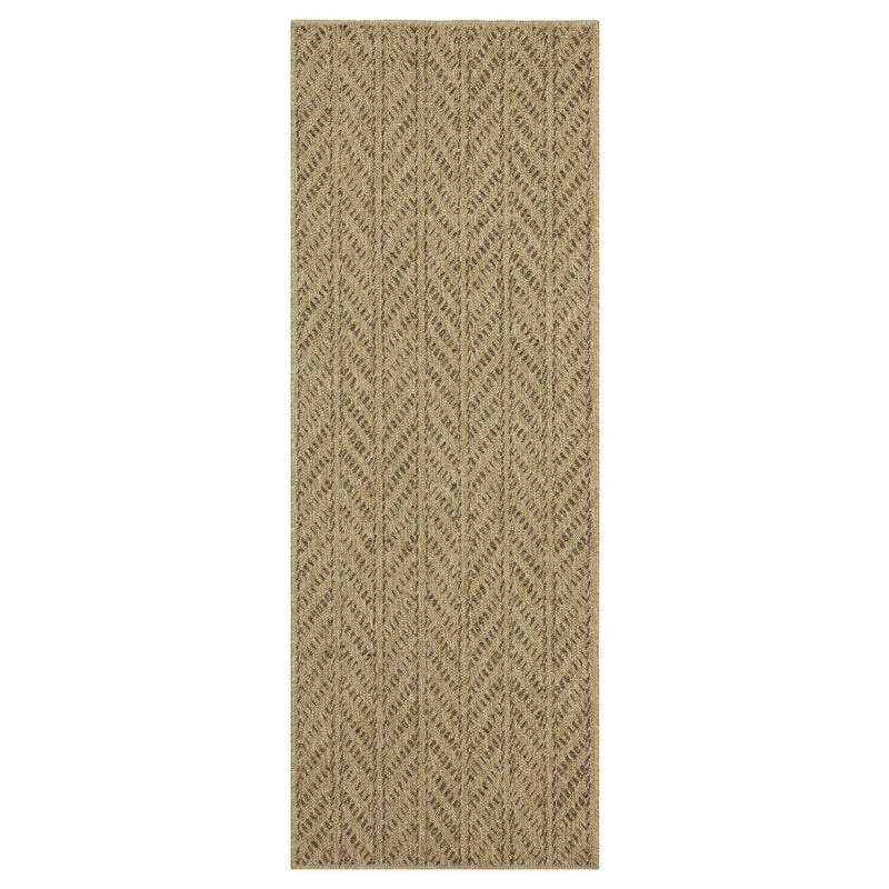 Earth GC_NTL1013 Jute/Mocha 7 ft. 10 in. x 10 ft. 3 in. Indoor/Outdoor Area Rug