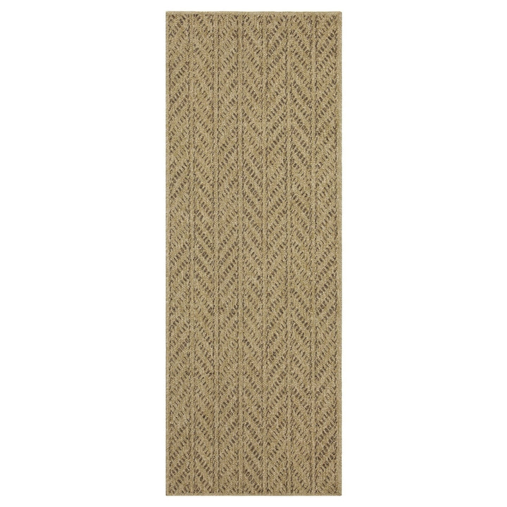 Earth GC_NTL1013 Jute/Mocha 7 ft. 10 in. x 10 ft. 3 in. Indoor/Outdoor Area Rug