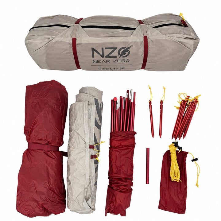 Near Zero Outdoor Gear 3-Person Backpacking Tent