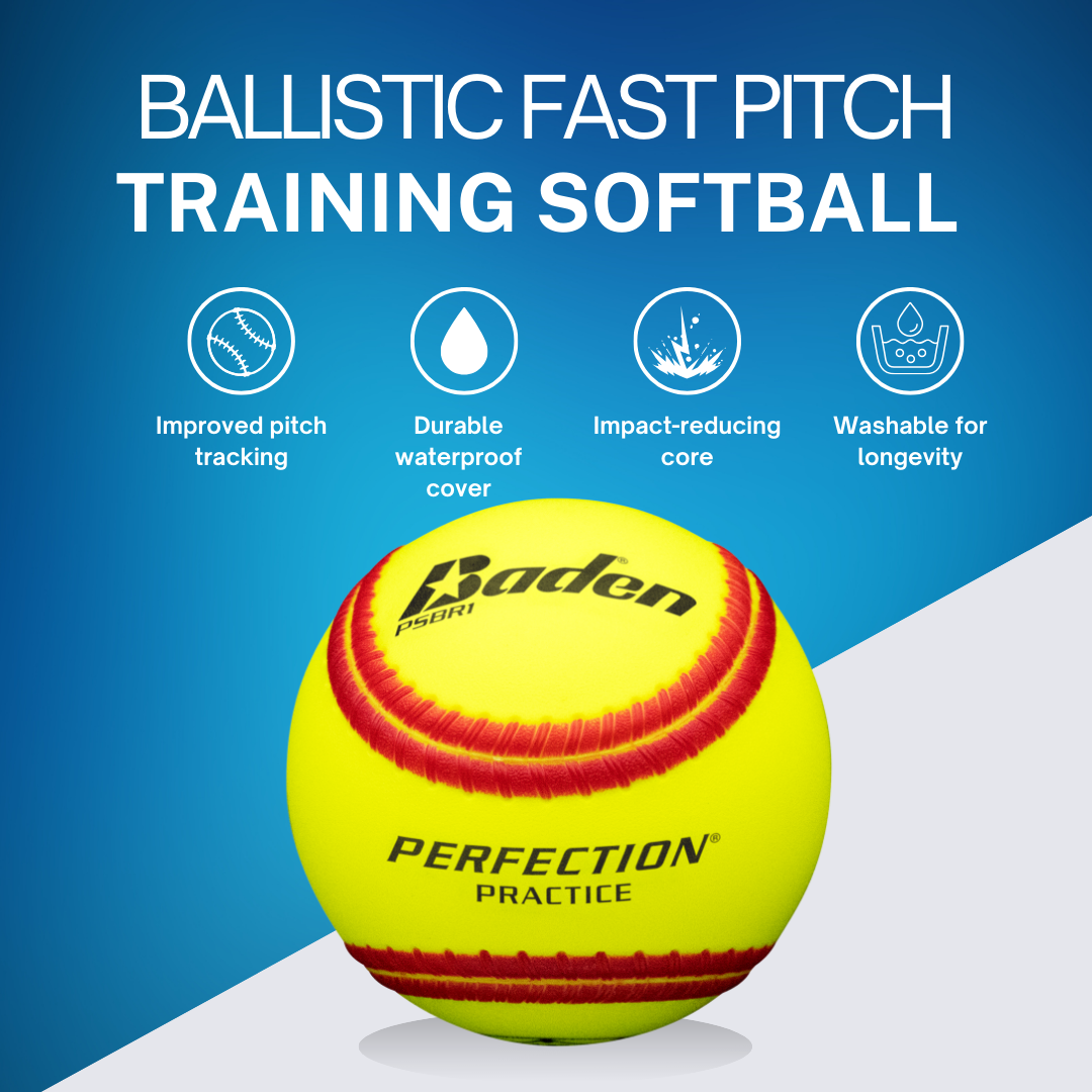Baden Sports Ballistic Fast pitch Batting Practice Training Softball  