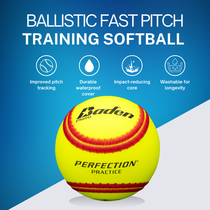 Baden Sports Ballistic Fast pitch Batting Practice Training Softball  