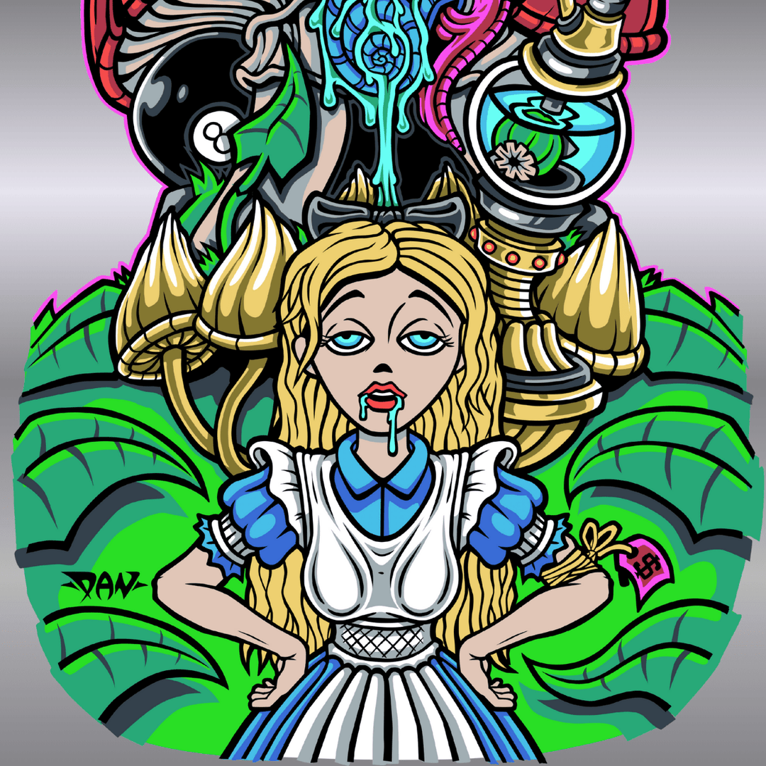 Limited Edition Hand-Painted Skateboard Deck - Dream Stealer