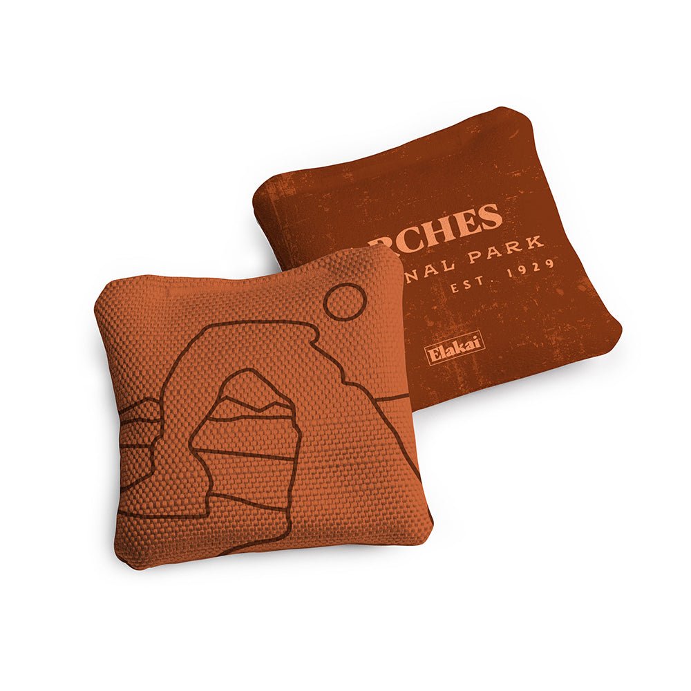 4-in Travel Dual-Sided Cornhole Bags | National Parks Collection
