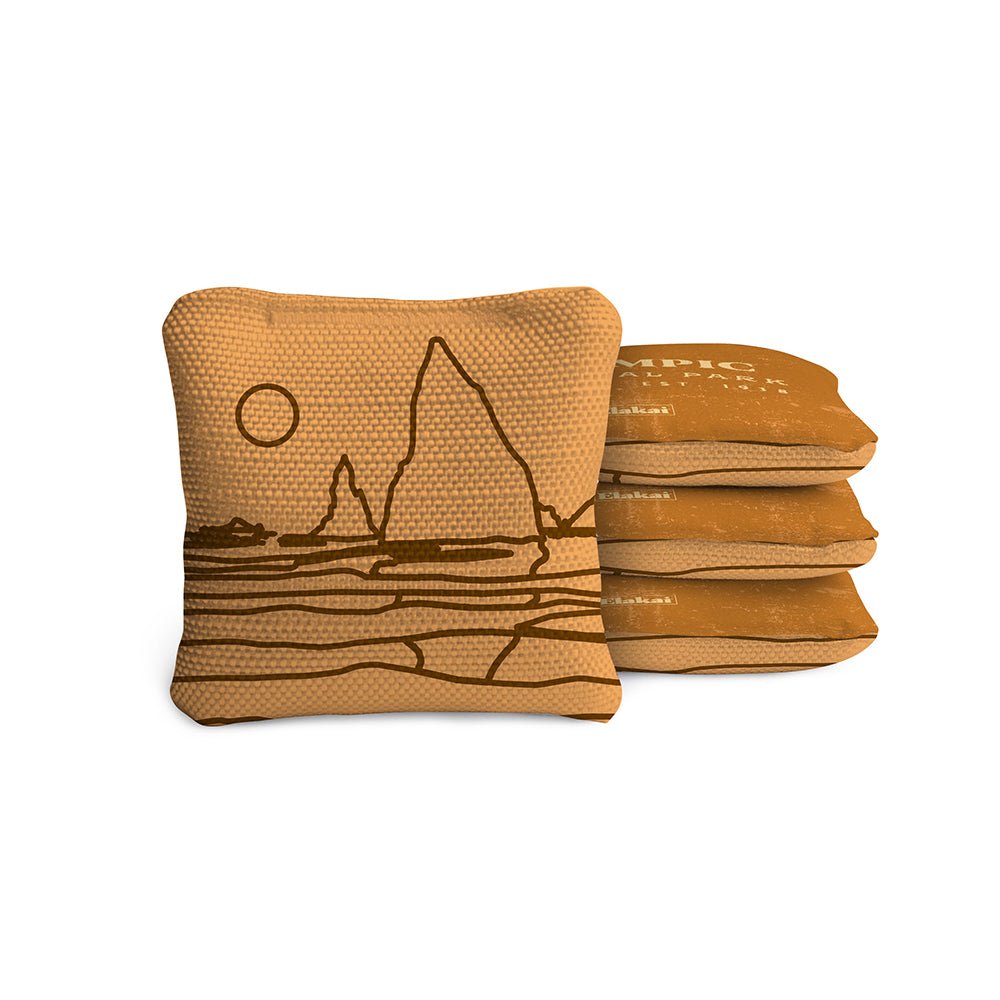 4-in Travel Dual-Sided Cornhole Bags | National Parks Collection