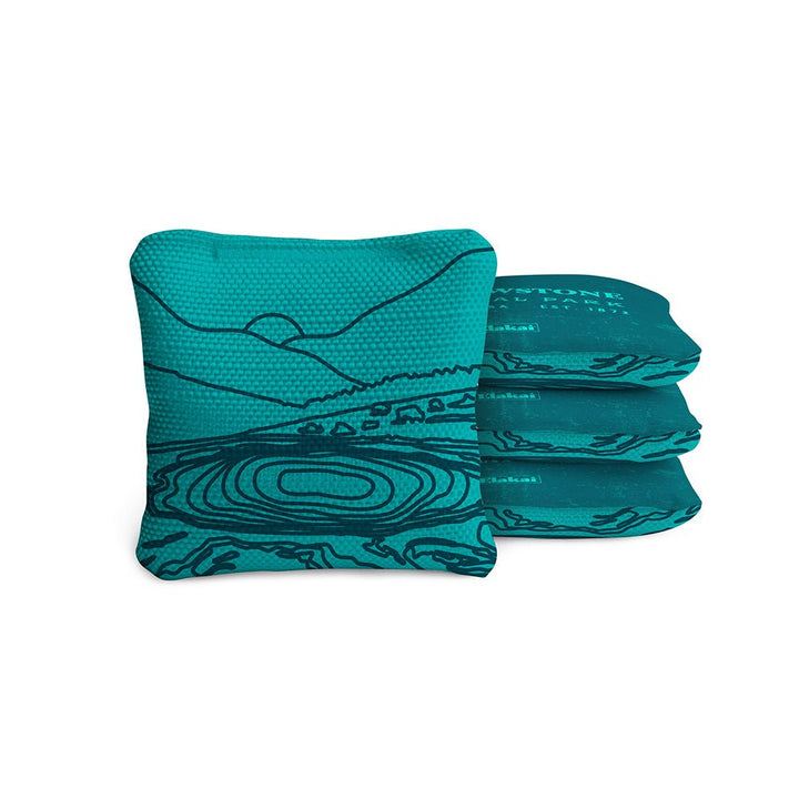 4-in Travel Dual-Sided Cornhole Bags | National Parks Collection