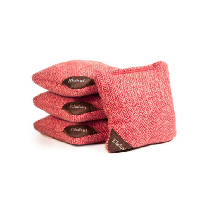 4-in Travel Herringbone Cornhole Bags - All-Weather Design