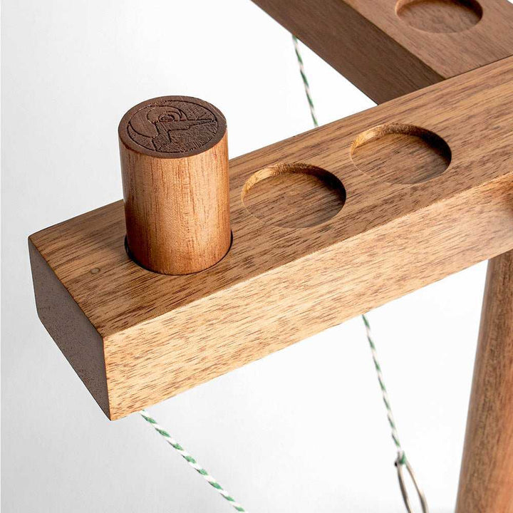 4 Player Hook and Ring Game Set for Fun Gatherings
