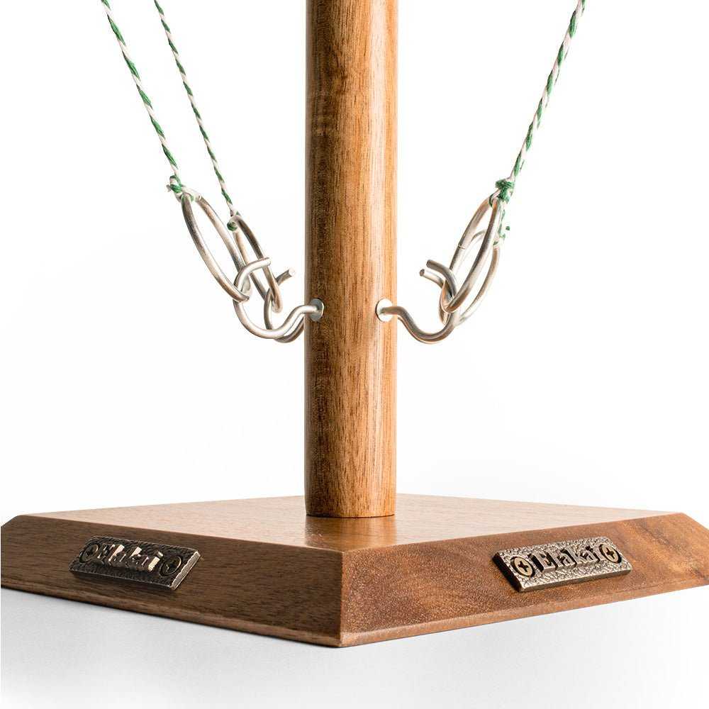 4 Player Hook and Ring Game Set for Fun Gatherings