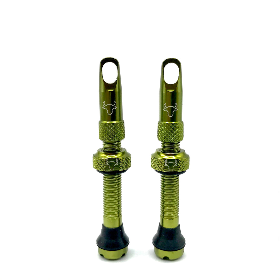 Hold Fast 42mm Insert Compatible Tubeless Valves in 16 Colors