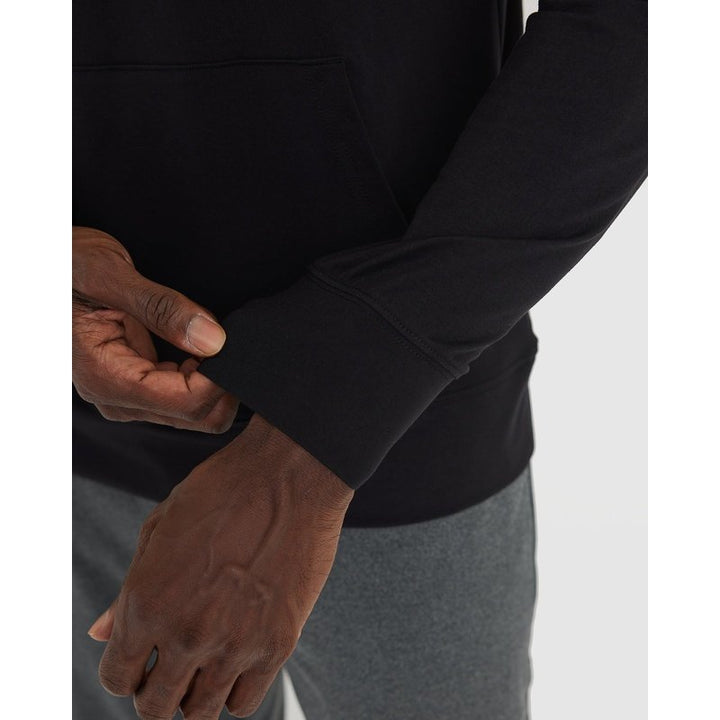 Black Active Comfort Pullover Hoodie