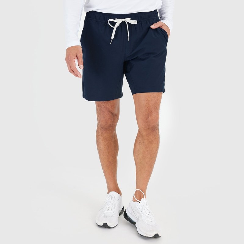 Navy Active Quick Dry Short with Liner