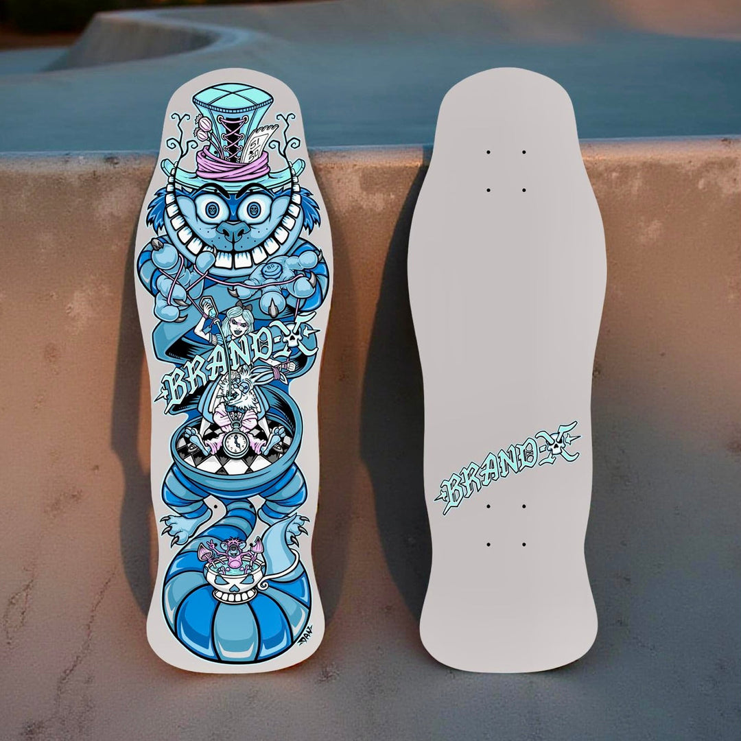 Brand-X Skateboards Master Manipulator 10"x30.25" Limited Edition Deck HAND PAINTED PRE-ORDER, DECEMBER