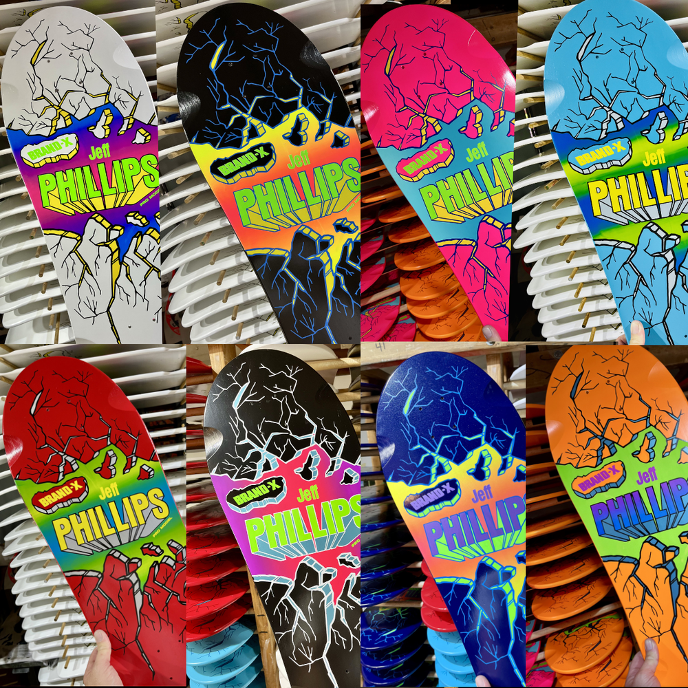 Jeff Phillips BREAKOUT (original shape) Limited Edition Series, HAND PAINTED Deck (PRE-ORDER, JUNE 2026)