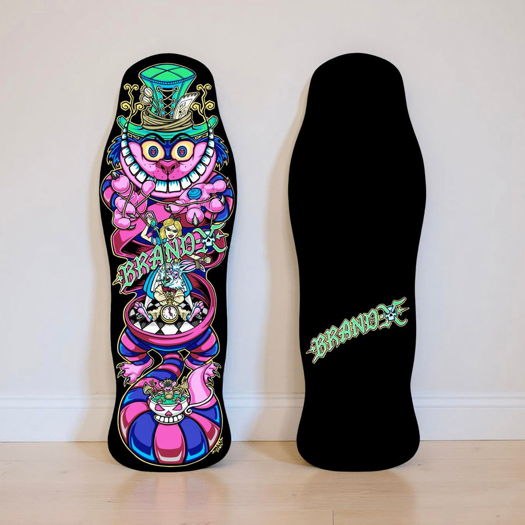 Brand-X Skateboards Master Manipulator 10"x30.25" Limited Edition Deck HAND PAINTED PRE-ORDER, DECEMBER