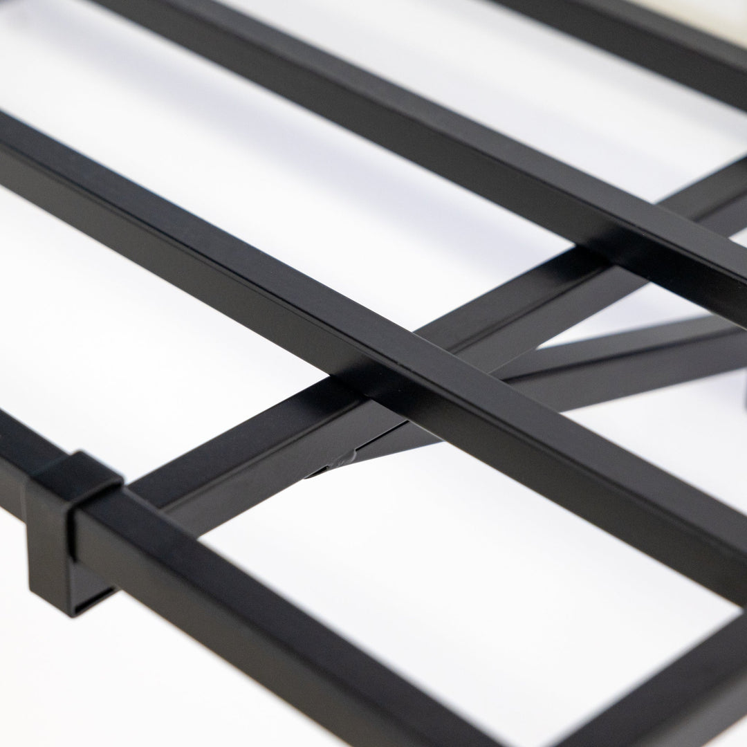 1' x 2' Garage Wall Mount Shelves - 2 Pack | Black
