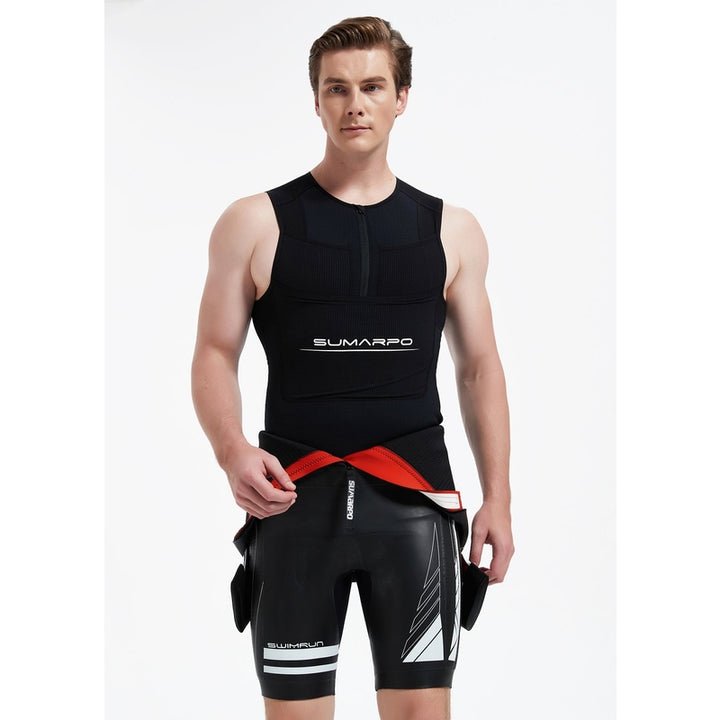 SUMARPO Quokka Men's Thermal Half-Zip Swimrun Vest