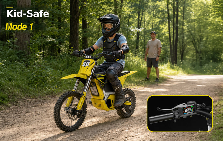 T500 V58 &amp; T500 Pro Combo Pack (2 Bikes) Electric Dirt Bike For Teens &amp; Adults