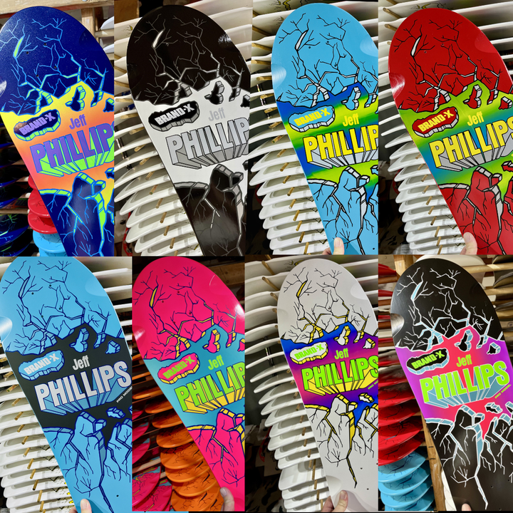 Jeff Phillips BREAKOUT (original shape) Limited Edition Series, HAND PAINTED Deck (PRE-ORDER, JUNE 2026)
