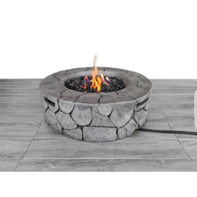 Outdoor Fire Pit Concrete Design | 9'' H x 28'' W