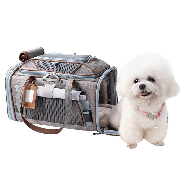Mr. Peanut's Gold Series Mini Size Airline Compliant Expandable Pet Carrier