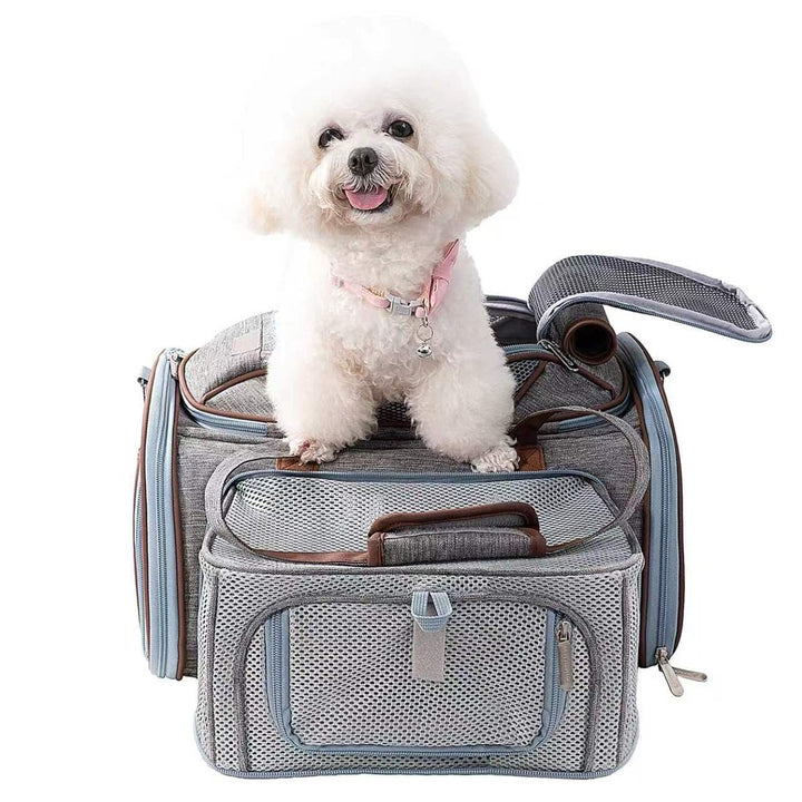 Mr. Peanut's Gold Series Mini Size Airline Compliant Expandable Pet Carrier