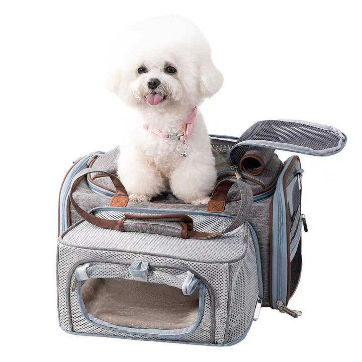 Mr. Peanut's Gold Series Mini Size Airline Compliant Expandable Pet Carrier