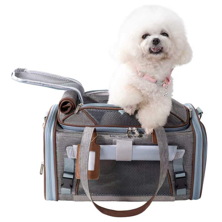 Mr. Peanut's Gold Series Mini Size Airline Compliant Expandable Pet Carrier