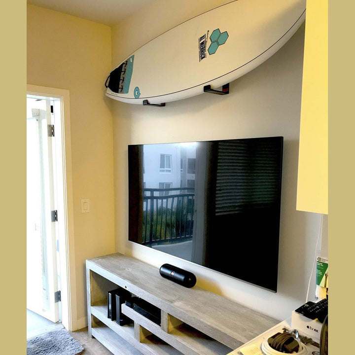 Minimalist Surfboard Display Rack for Surfboards