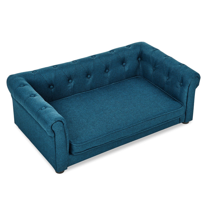 Elegant Elevated Dog Sofa Bed for Comfort