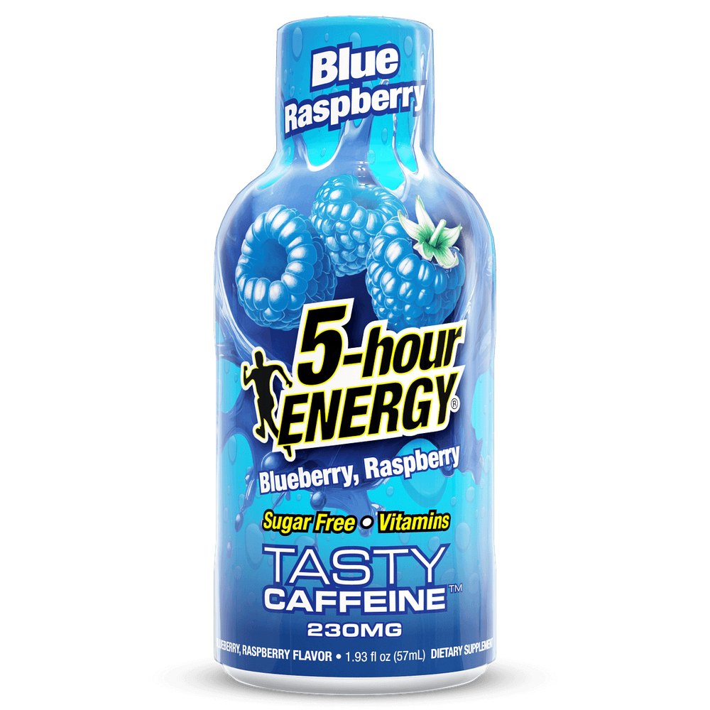 Blue Raspberry Flavor Extra Strength 5-hour ENERGY Shots