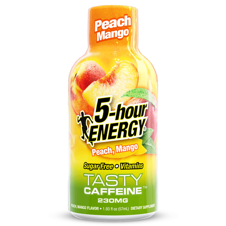 5-hour Energy Peach Mango Flavor Extra Strength 5-hour ENERGY Shots
