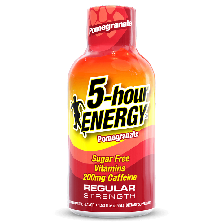 5-hour Energy Pomegranate Flavor Regular Strength 5-hour ENERGY Shots