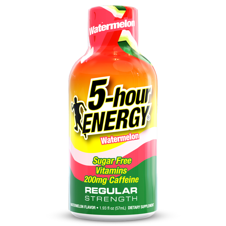Watermelon Flavor Regular Strength 5-hour ENERGY Shots