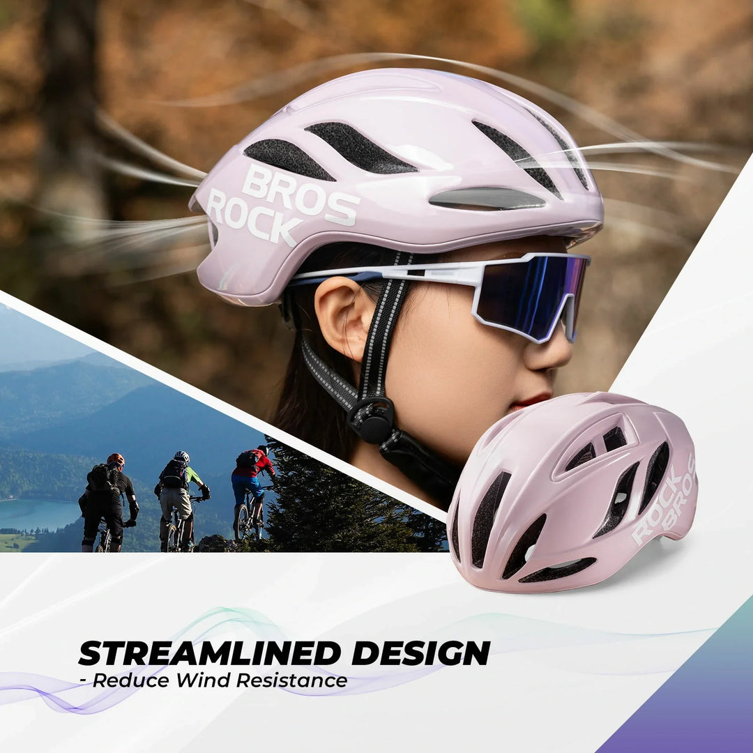 ROCKBROS Ultra-Light Bike Helmet with Maximum Protection