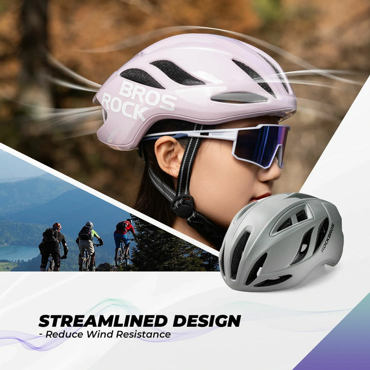 ROCKBROS Ultra-Light Bike Helmet with Maximum Protection