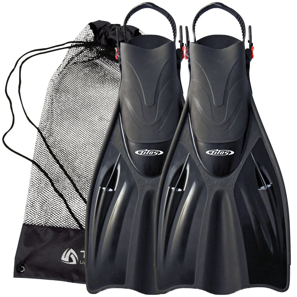 Getaway Wide Toe Box Snorkeling Fins for Broad Feet