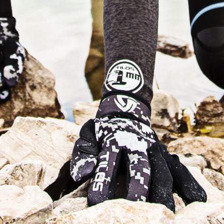 1.5mm Tropical-X Mesh Gloves for Water Activities