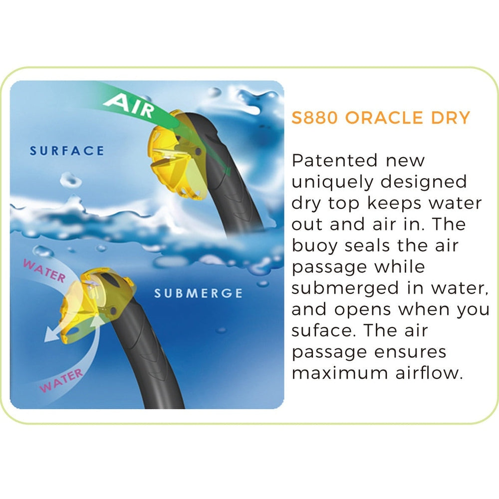 Oracle Dry Jr Snorkel - Junior Snorkel for Kids