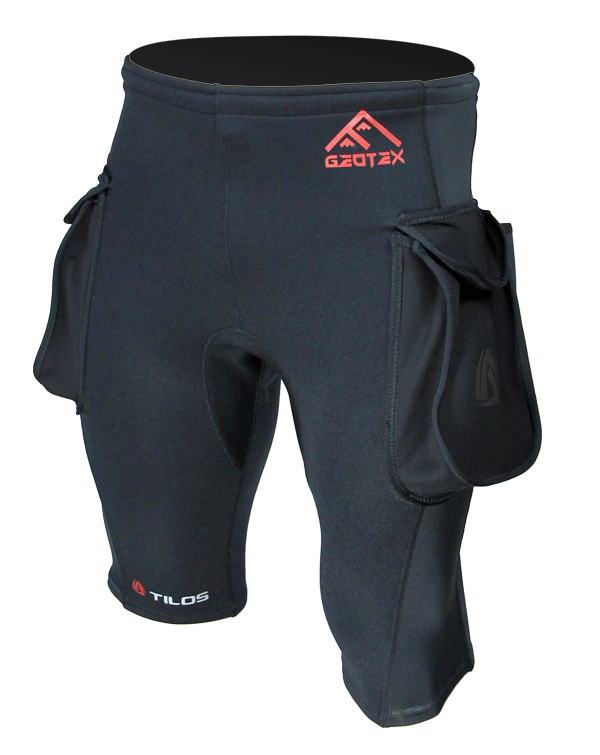 1mm Cargo Shorts for Watersports with 2 Pockets